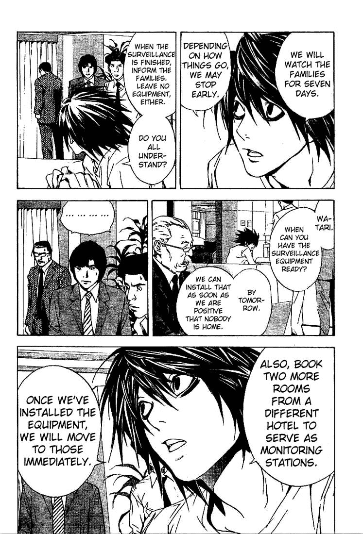 Death Note chapter 16 page 7