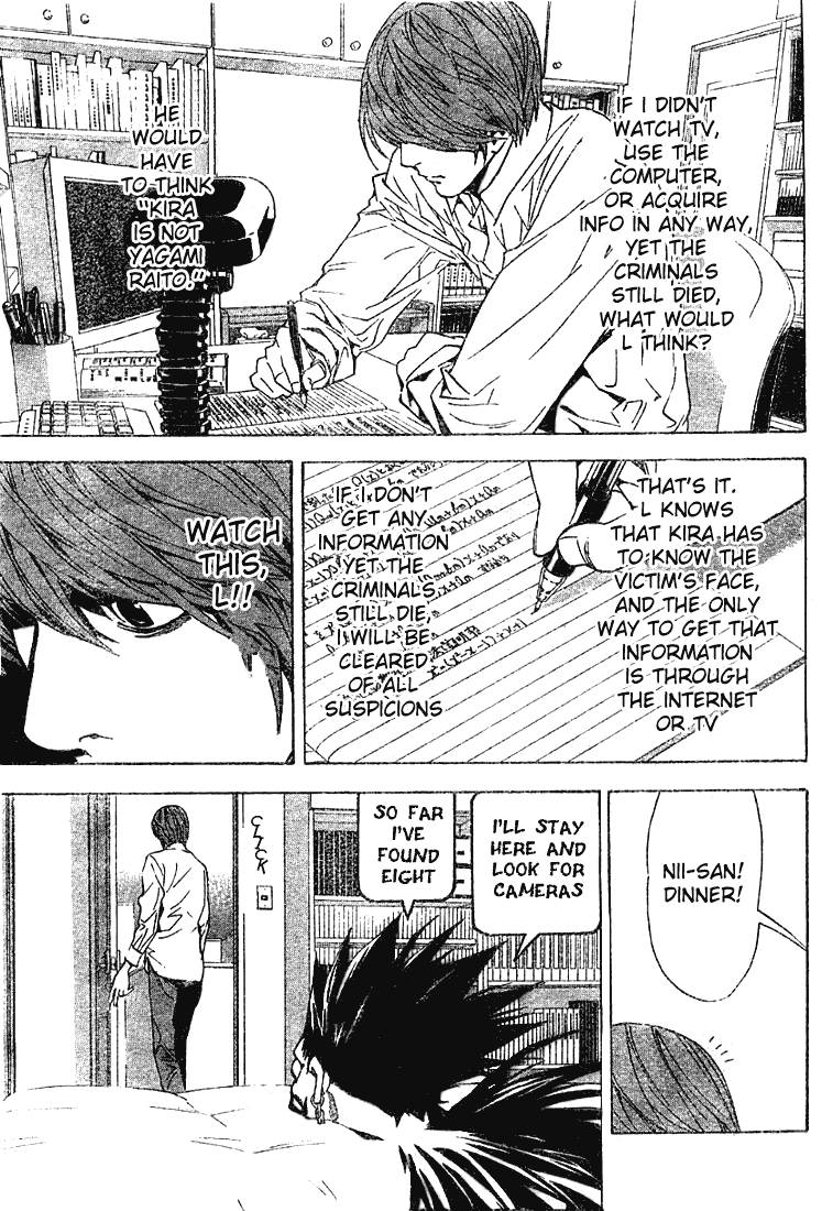 Death Note chapter 17 page 6
