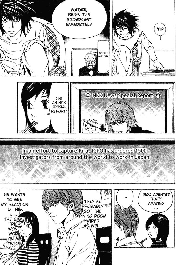 Death Note chapter 17 page 8