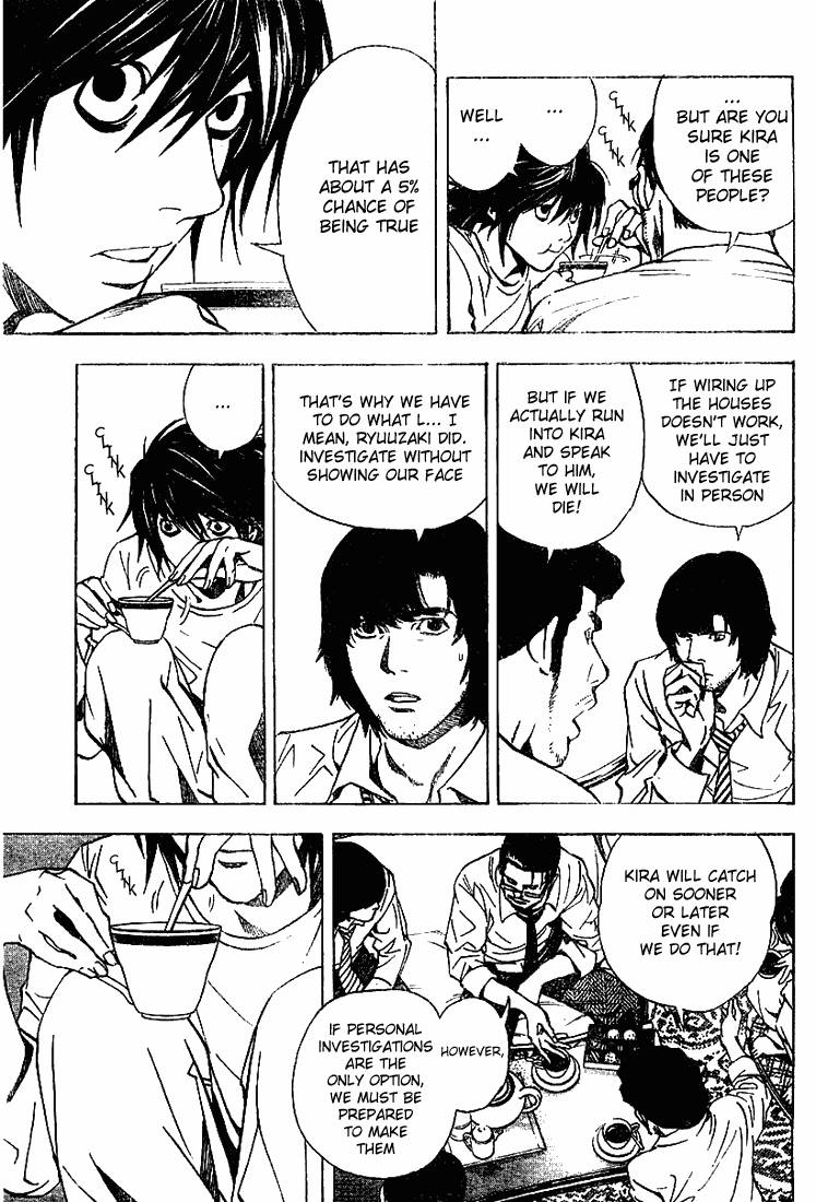 Death Note chapter 18 page 9