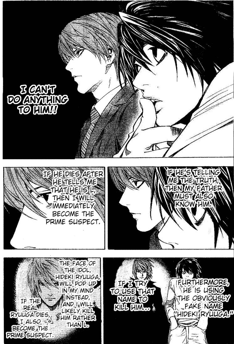 Death Note chapter 19 page 10