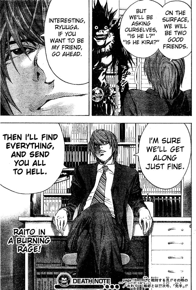 Death Note chapter 19 page 19