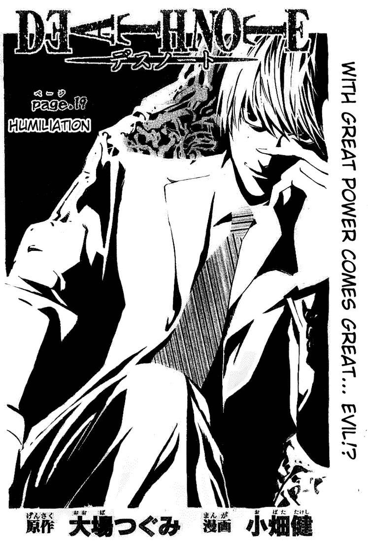 Death Note chapter 19 page 2