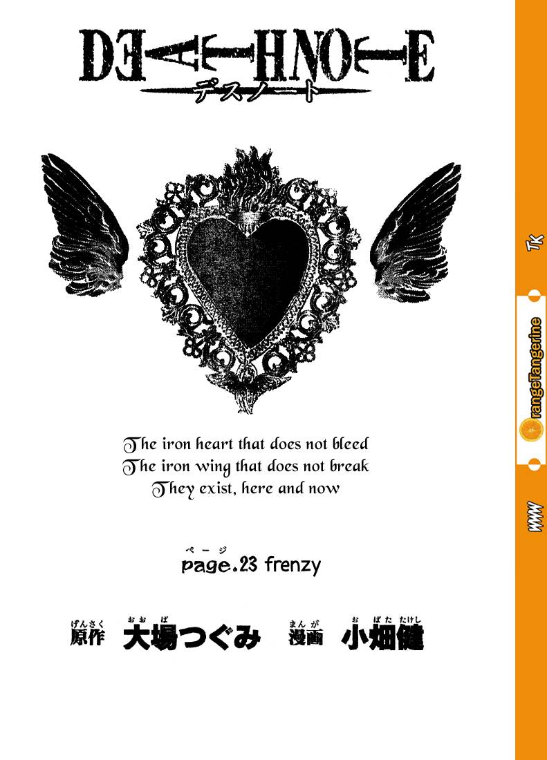 Death Note chapter 23 page 1