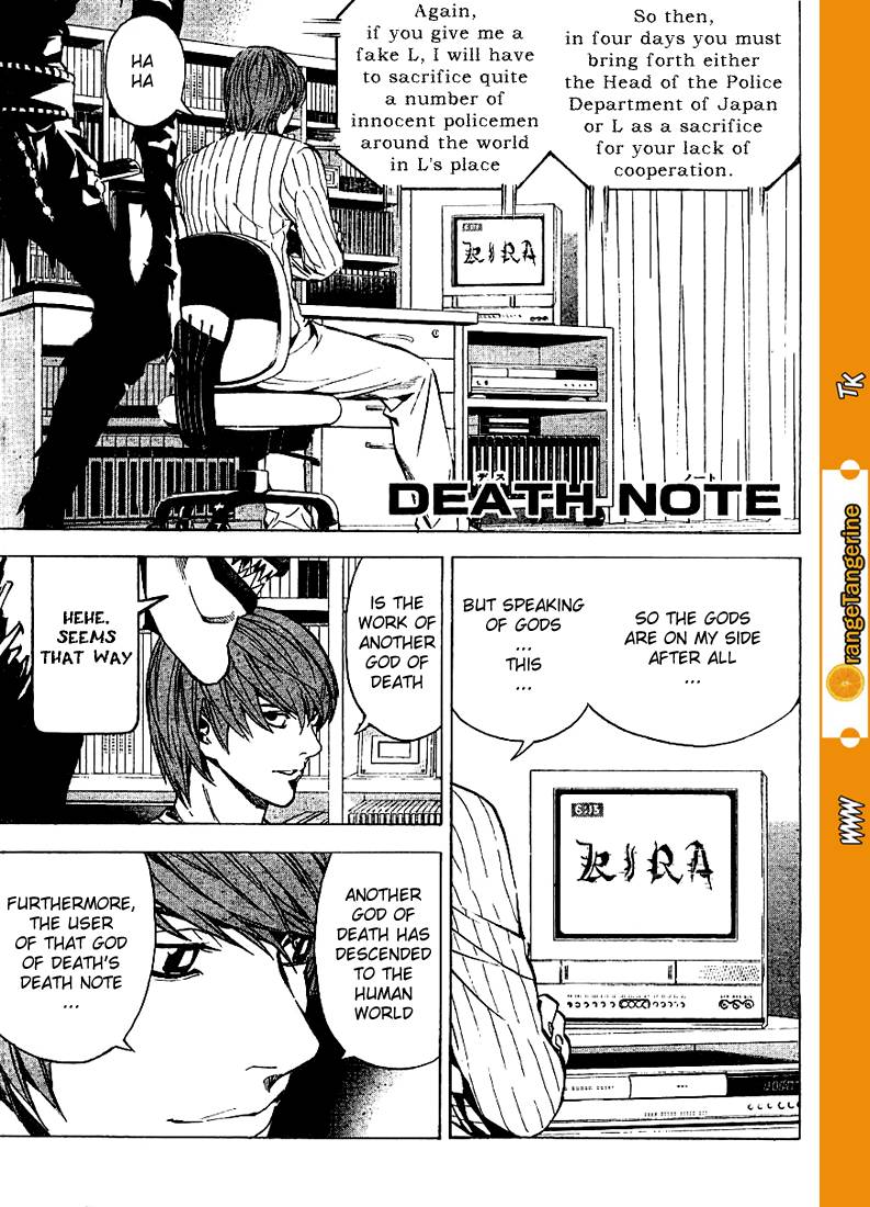 Death Note chapter 25 page 2