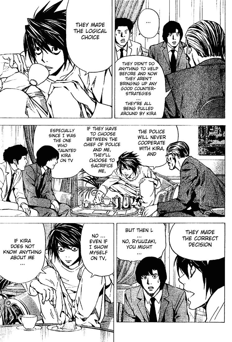 Death Note chapter 25 page 8