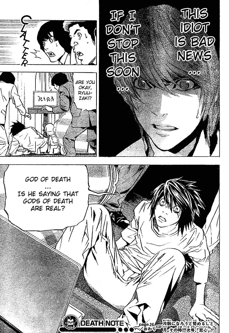 Death Note chapter 26 page 25