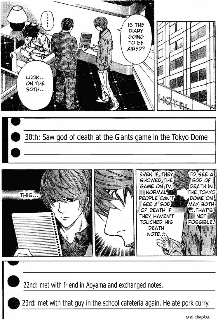 Death Note chapter 27 page 19