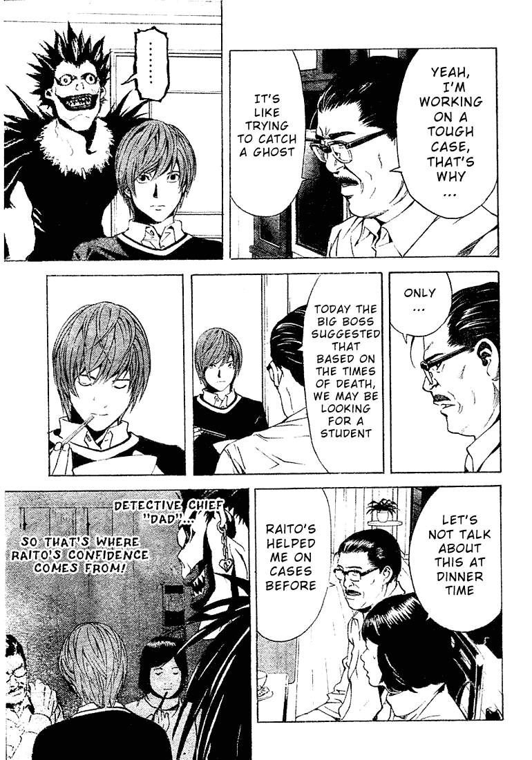 Death Note chapter 3 page 20
