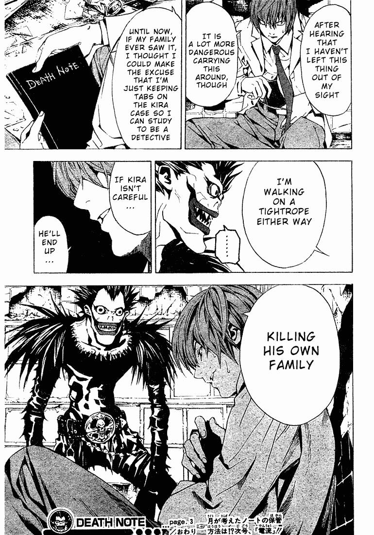 Death Note chapter 3 page 26