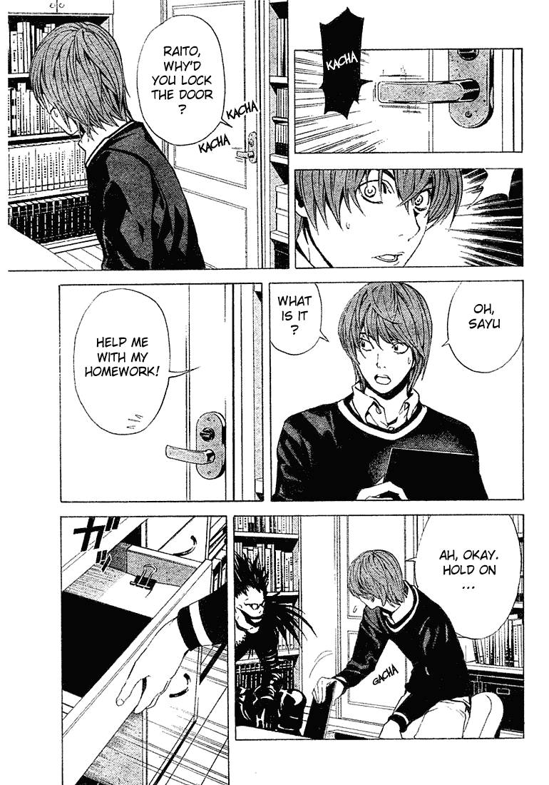 Death Note chapter 3 page 6
