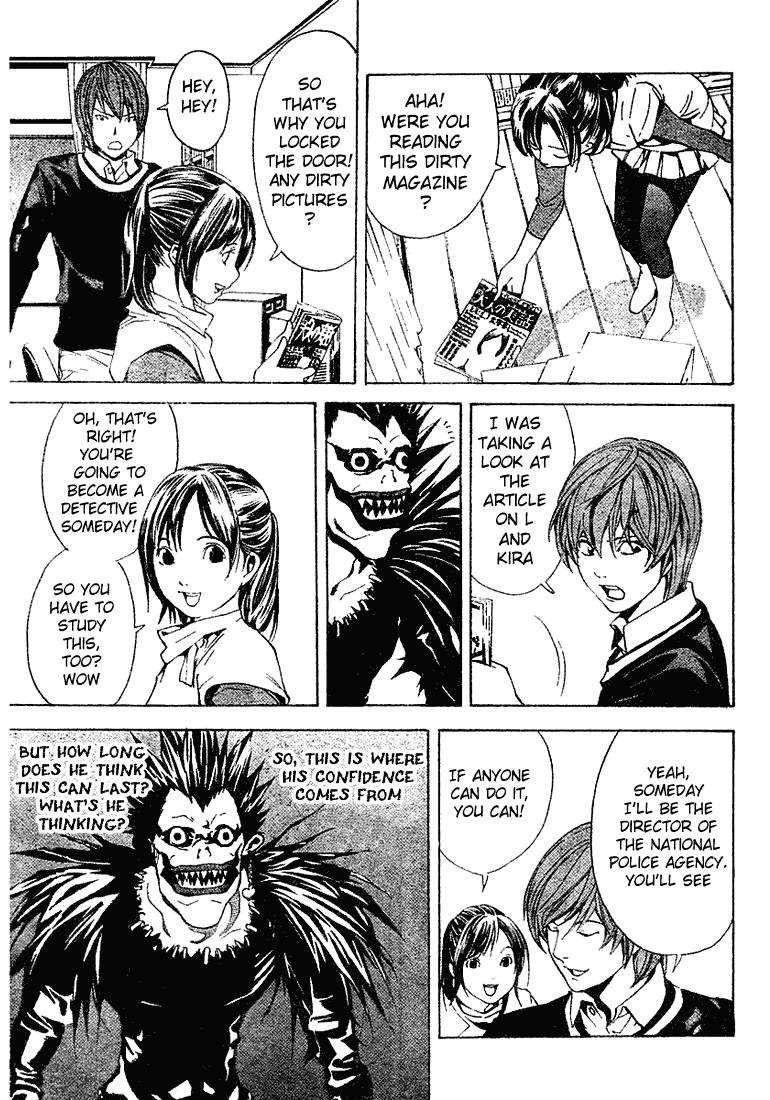 Death Note chapter 3 page 8