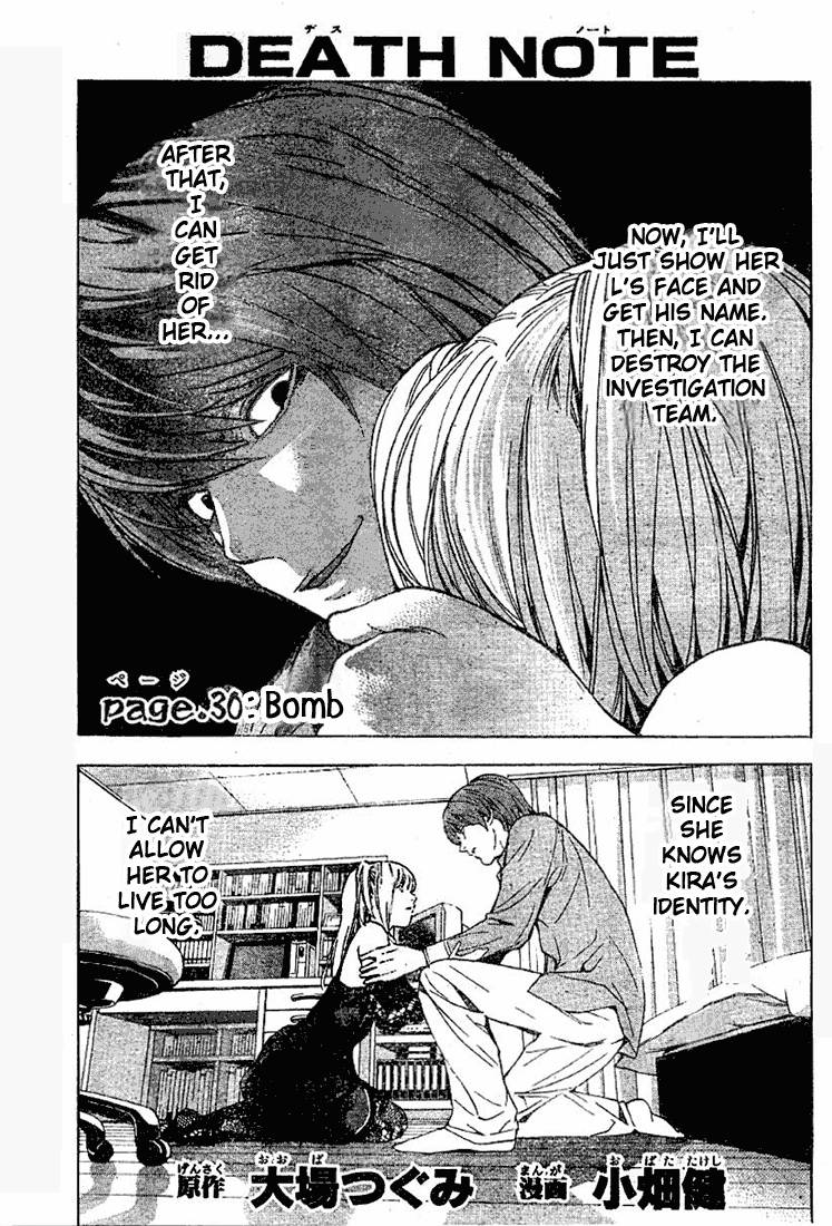 Death Note chapter 30 page 1