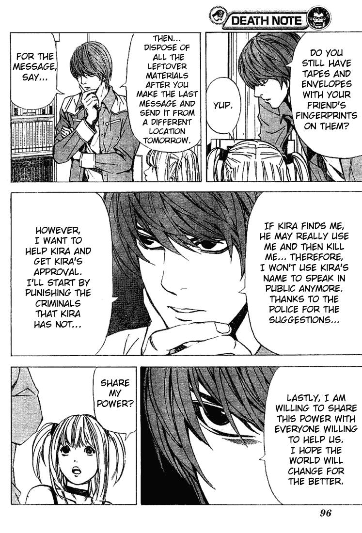 Death Note chapter 30 page 10