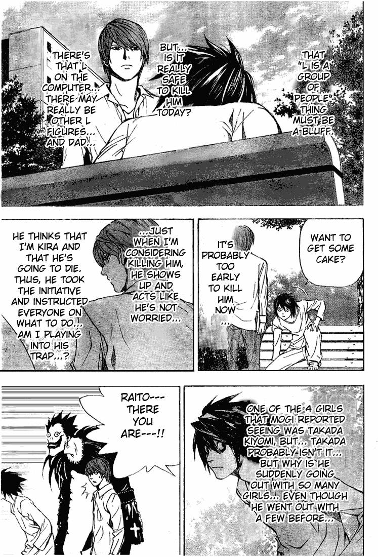 Death Note chapter 32 page 13