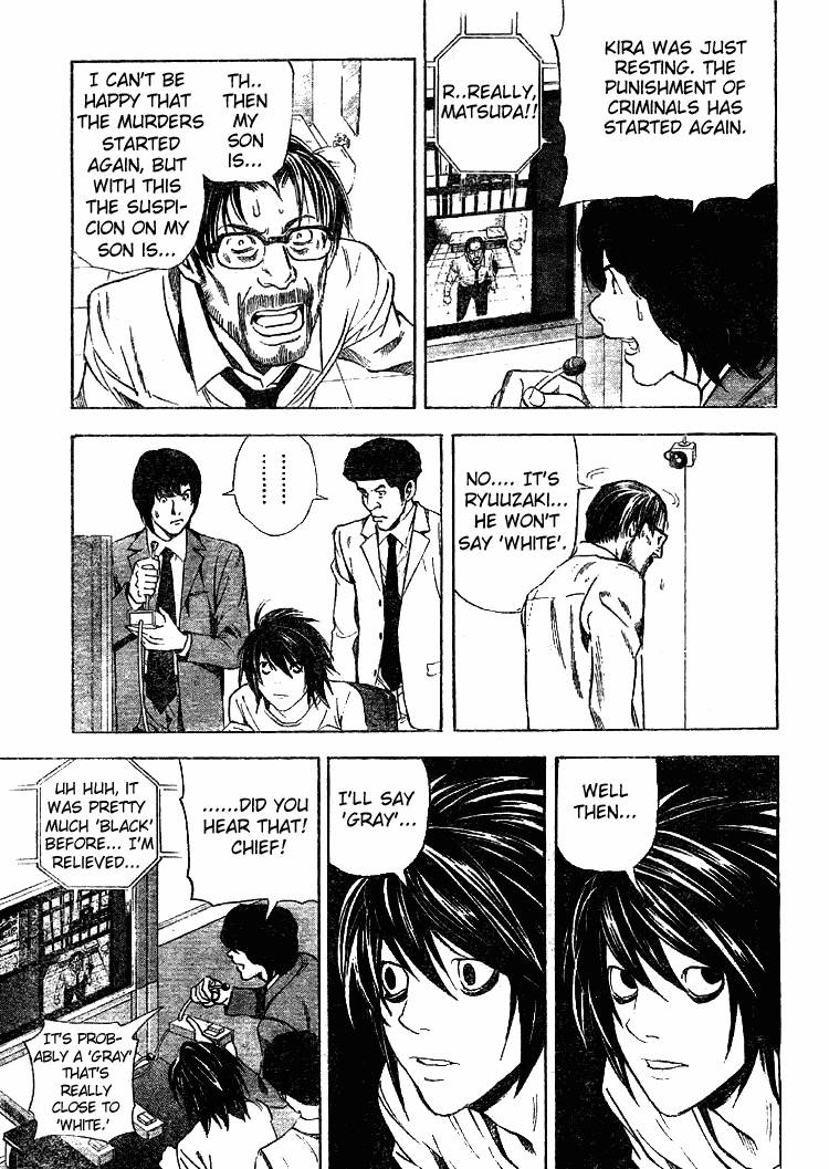 Death Note chapter 35 page 17