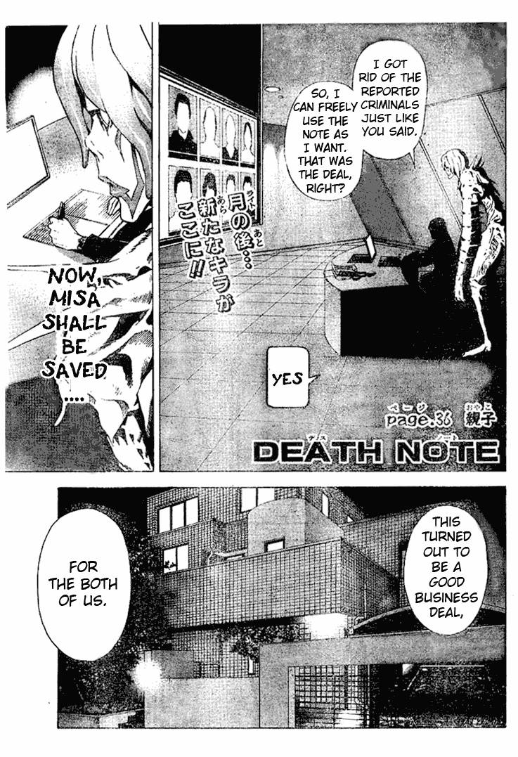 Death Note chapter 36 page 1