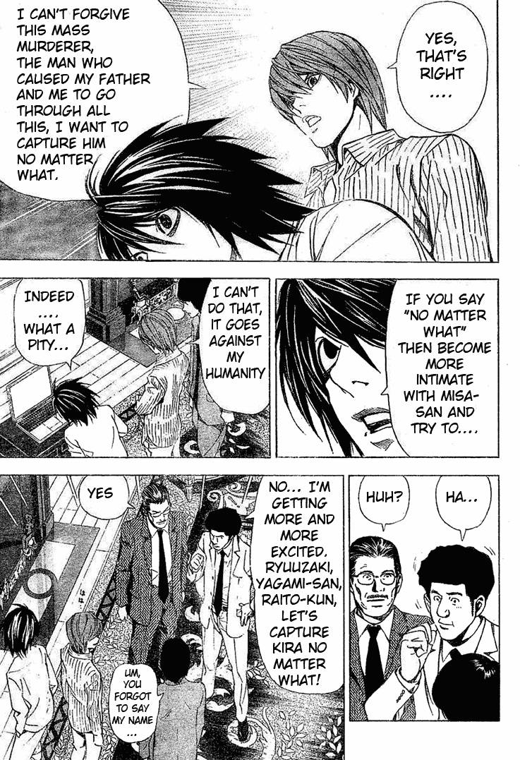 Death Note chapter 37 page 15