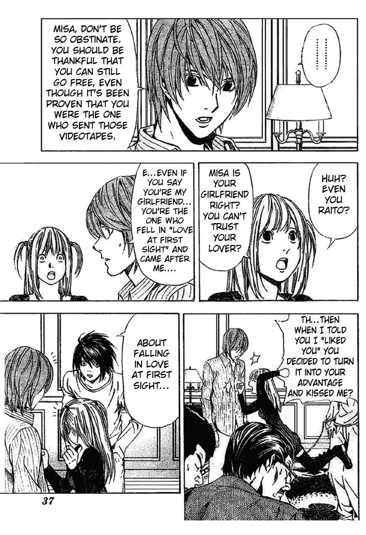 Death Note chapter 37 page 5