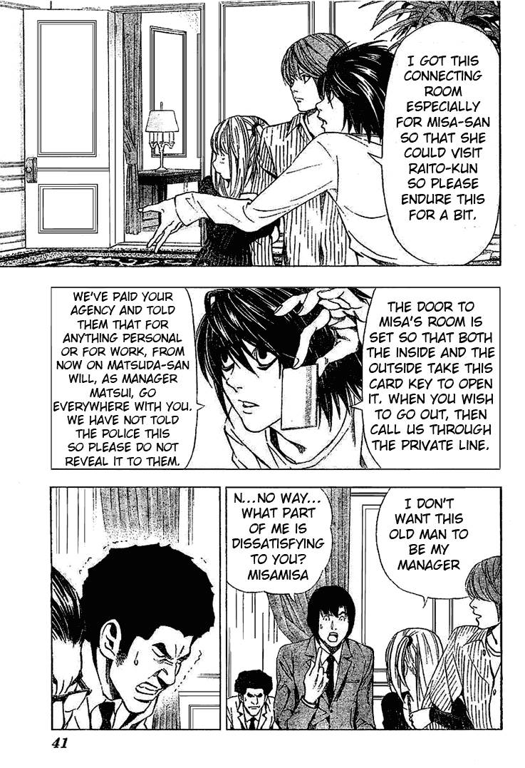 Death Note chapter 37 page 9