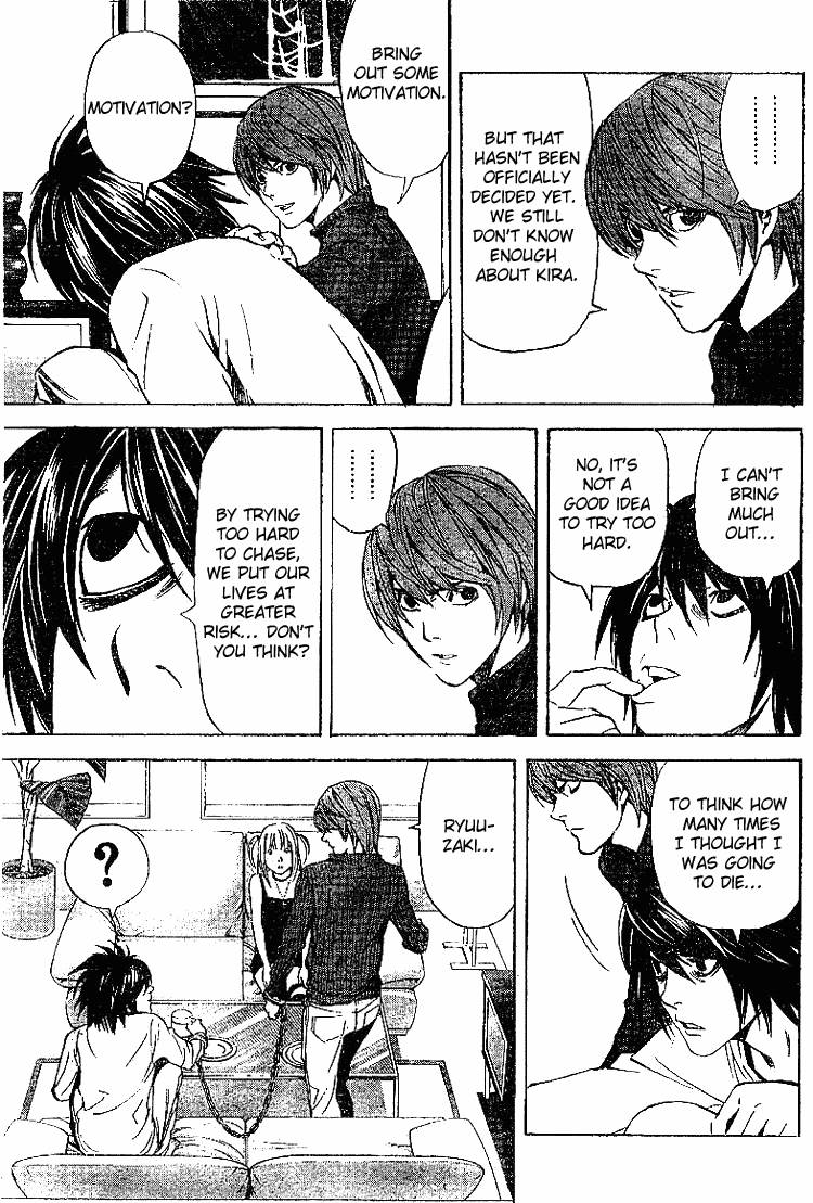 Death Note chapter 38 page 11