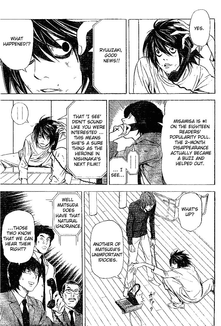 Death Note chapter 38 page 17