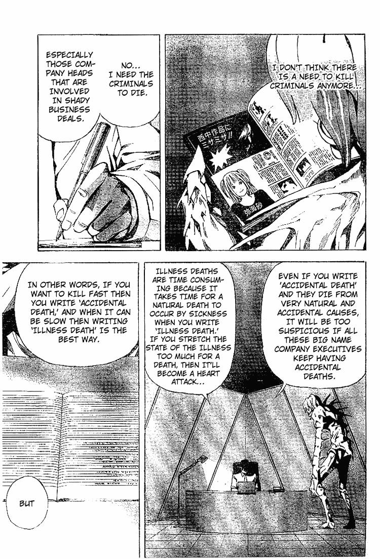 Death Note chapter 38 page 19