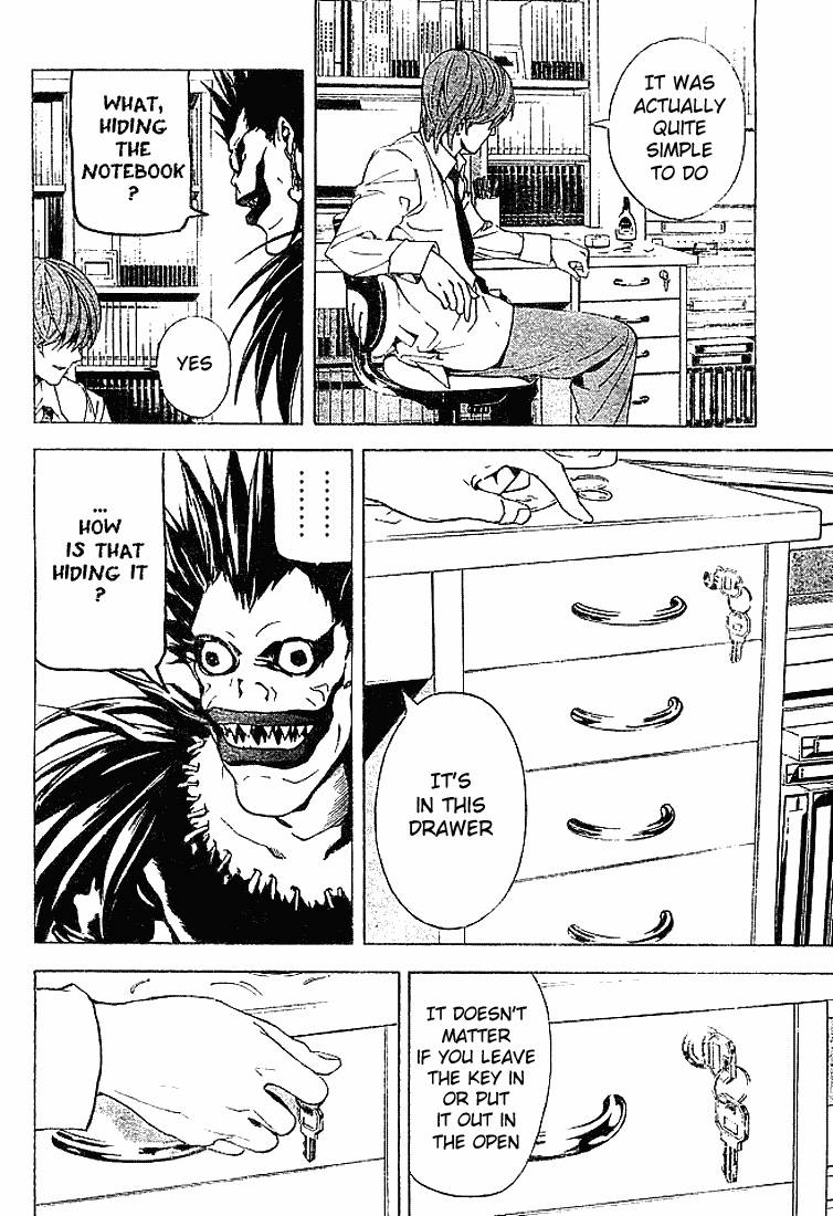 Death Note chapter 4 page 14