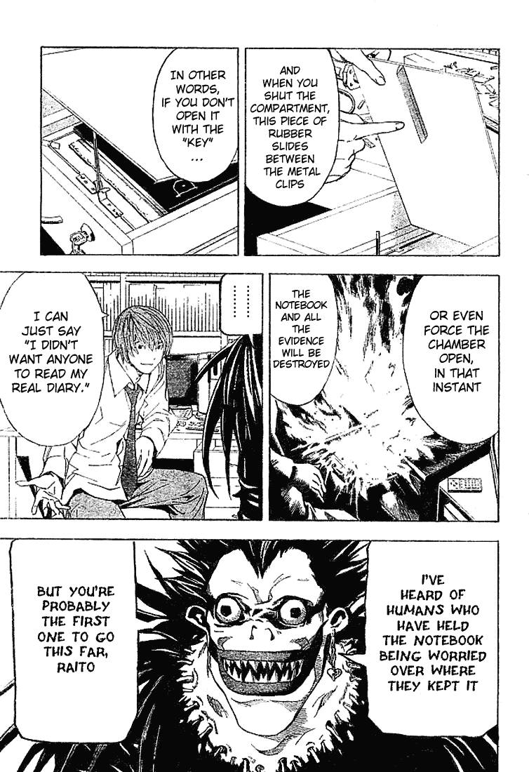 Death Note chapter 4 page 17