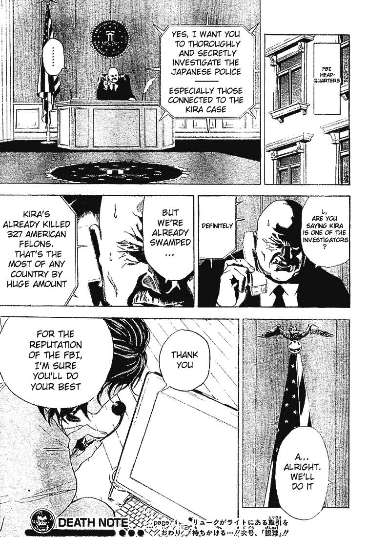 Death Note chapter 4 page 19