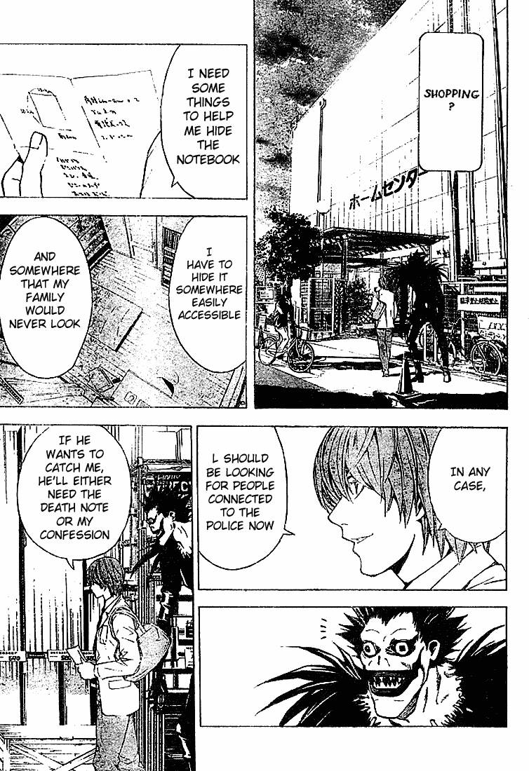 Death Note chapter 4 page 5