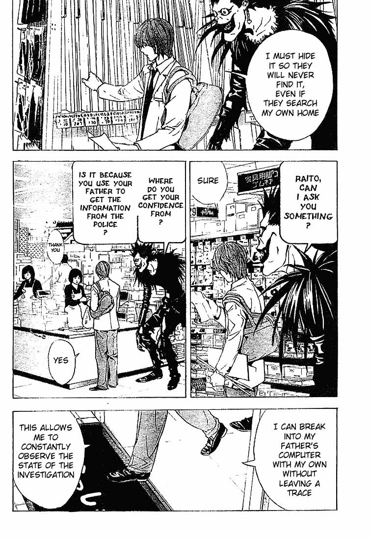 Death Note chapter 4 page 6
