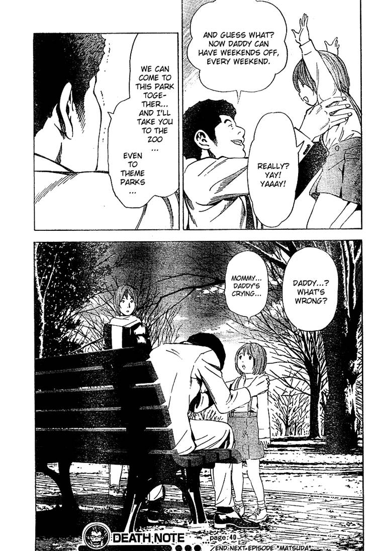 Death Note chapter 40 page 19