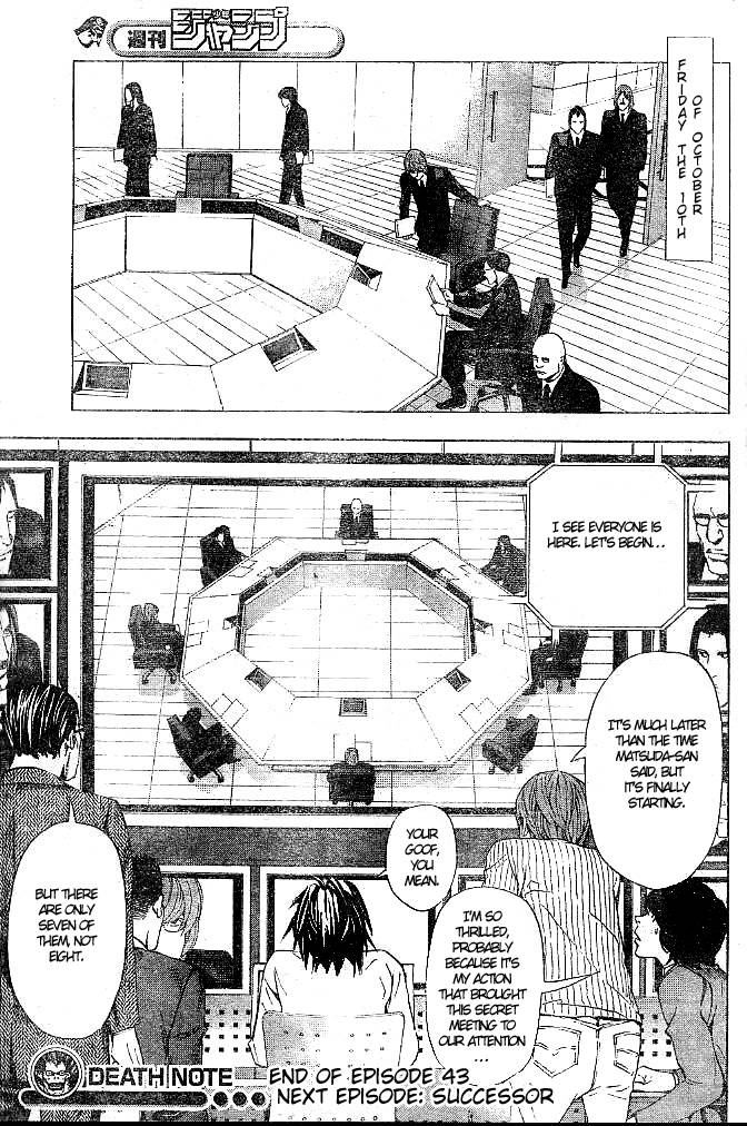 Death Note chapter 43 page 22