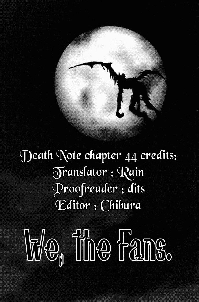 Death Note chapter 44 page 1