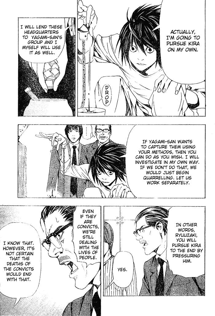 Death Note chapter 45 page 10