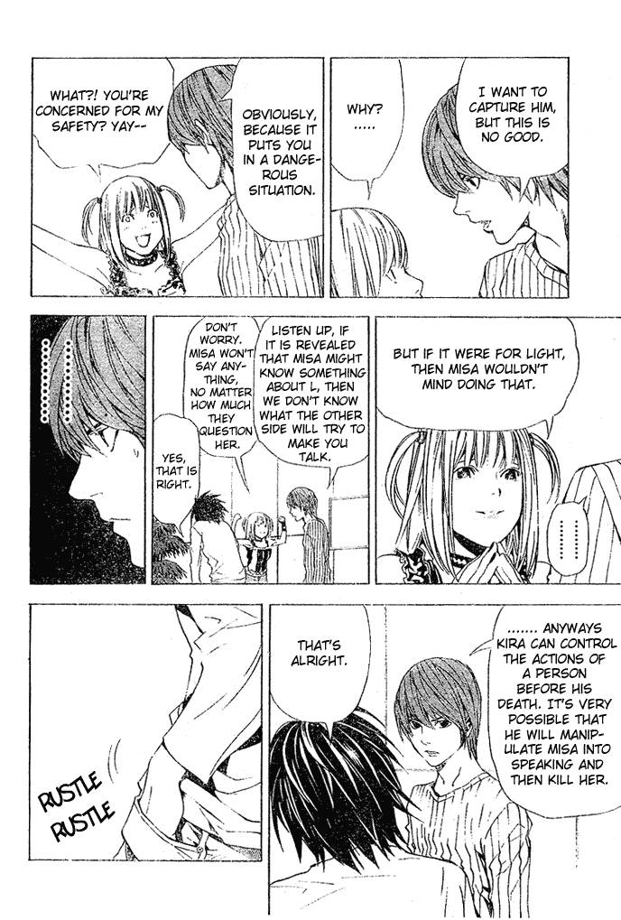 Death Note chapter 45 page 17