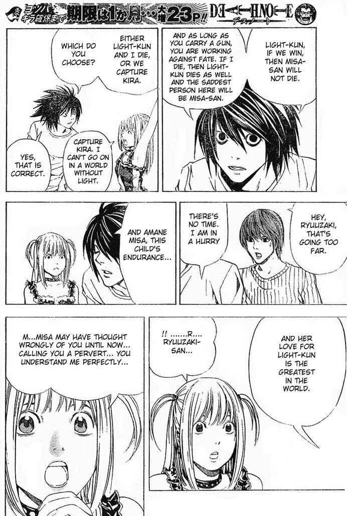 Death Note chapter 45 page 19