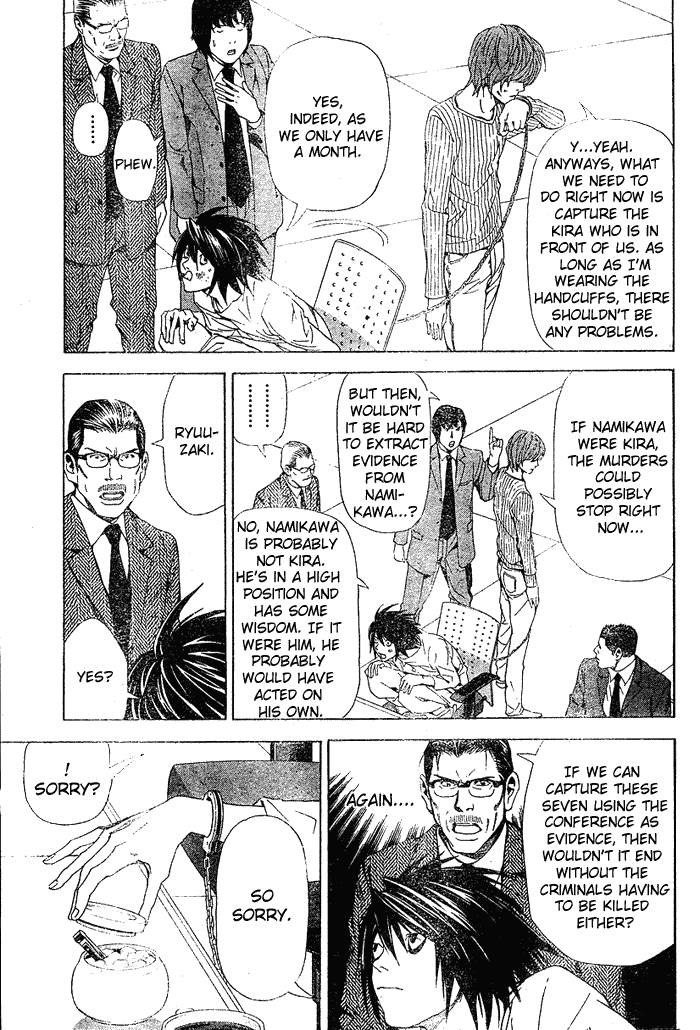 Death Note chapter 45 page 8