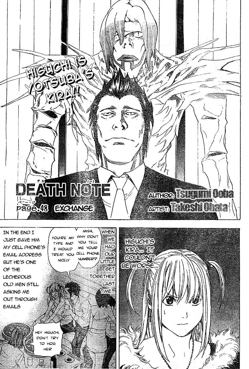 Death Note chapter 48 page 1