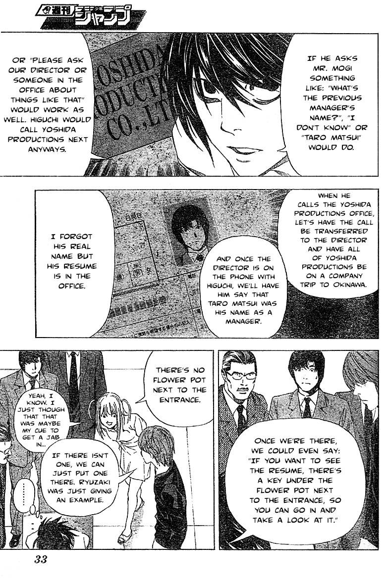 Death Note chapter 49 page 20