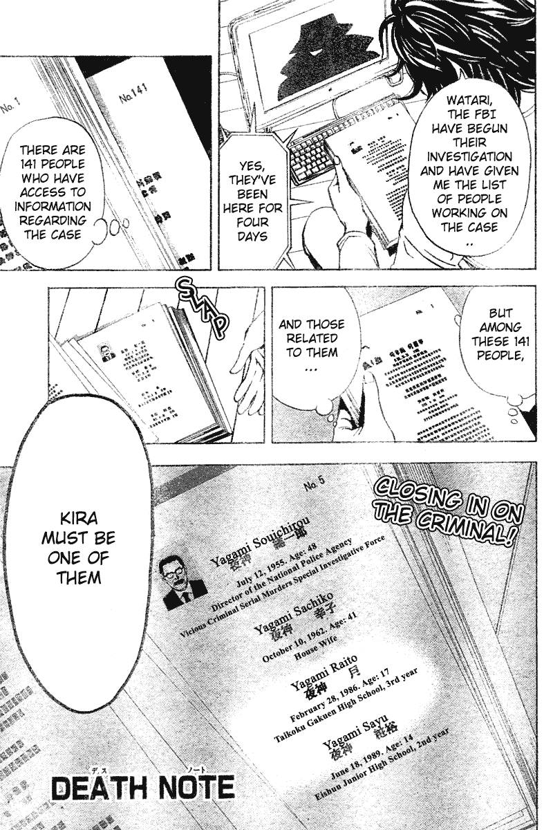 Death Note chapter 5 page 1