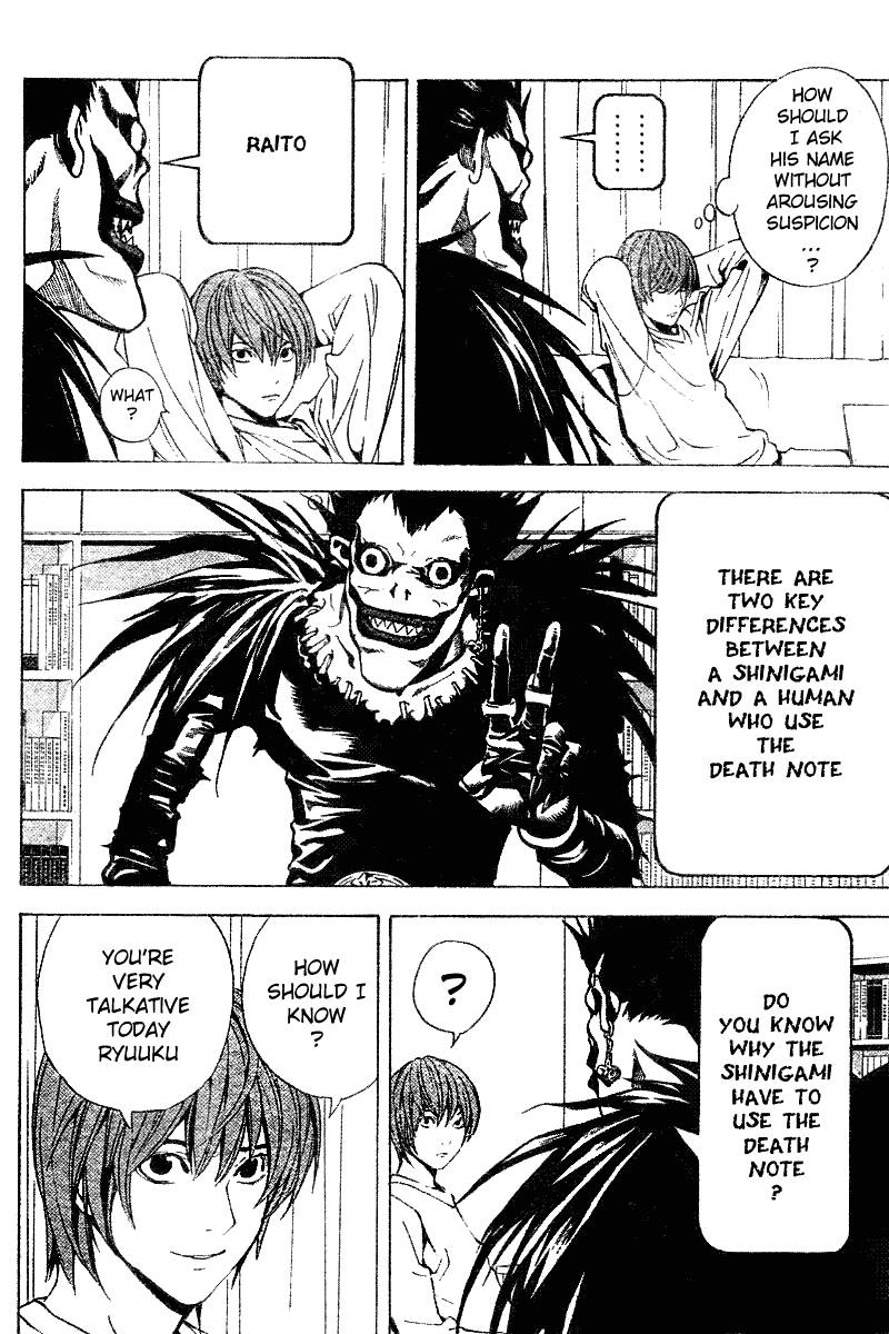 Death Note chapter 5 page 9