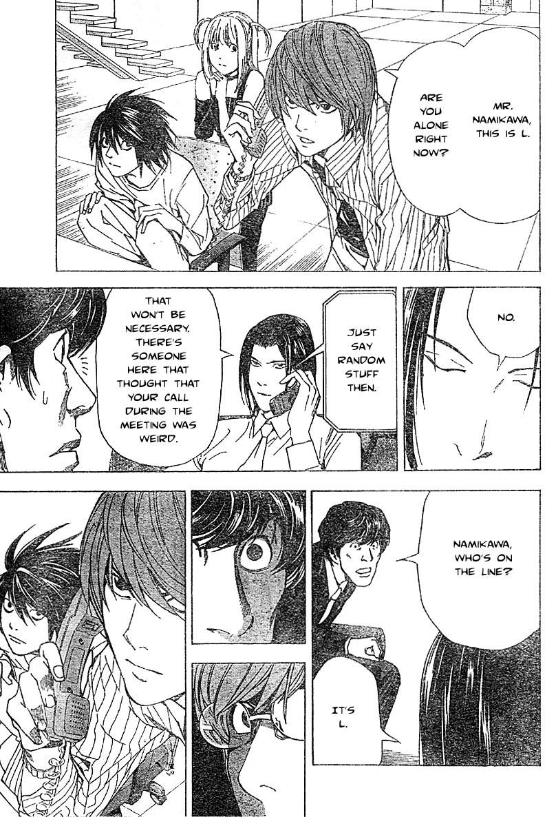 Death Note chapter 50 page 7