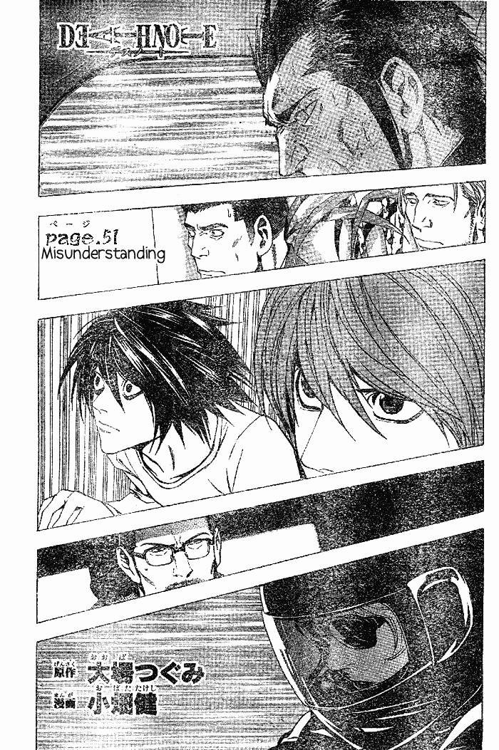 Death Note chapter 51 page 1