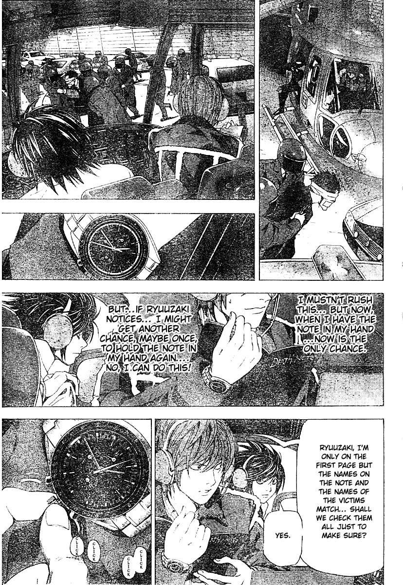Death Note chapter 54 page 15