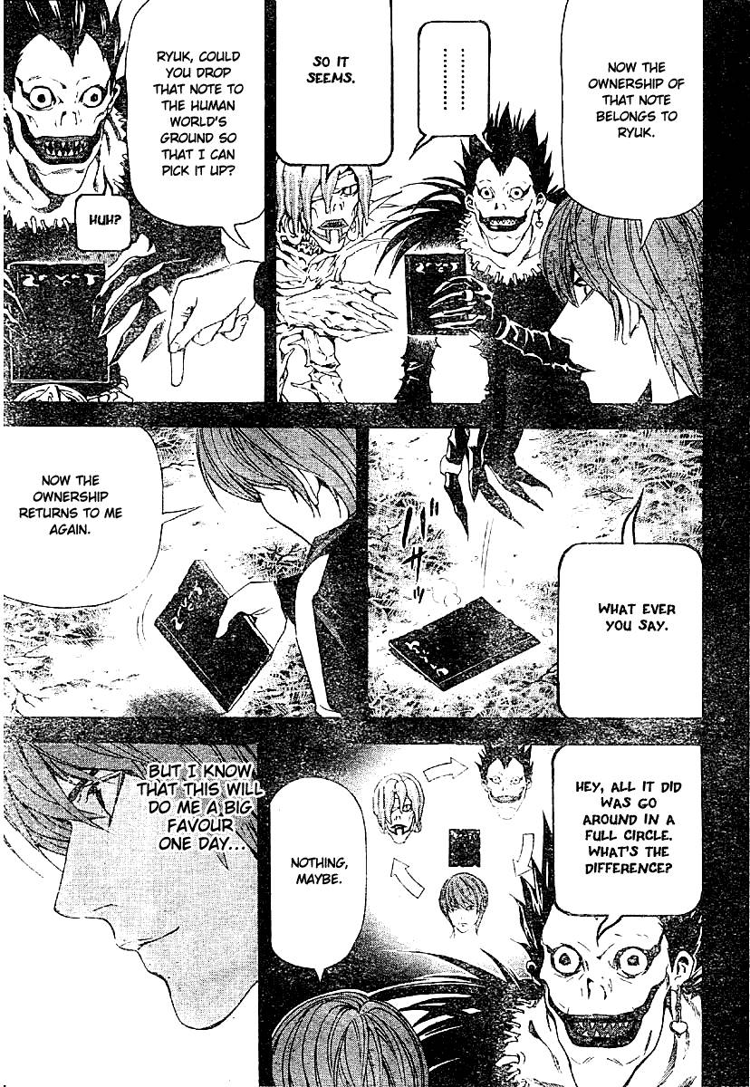 Death Note chapter 54 page 5