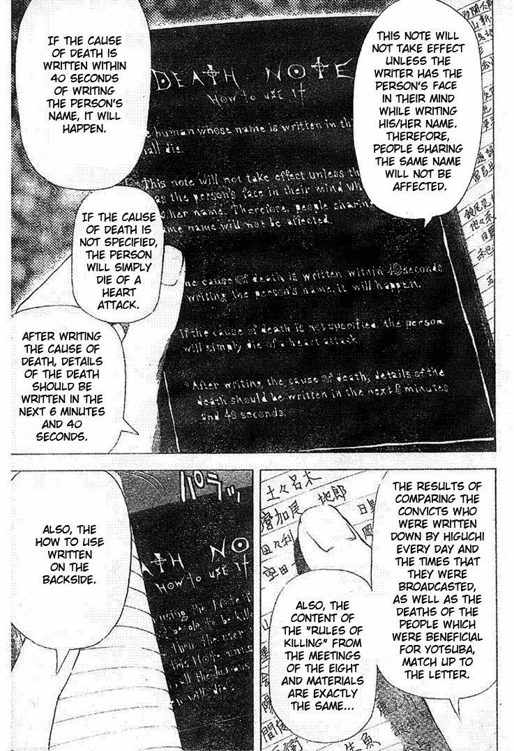 Death Note chapter 55 page 5