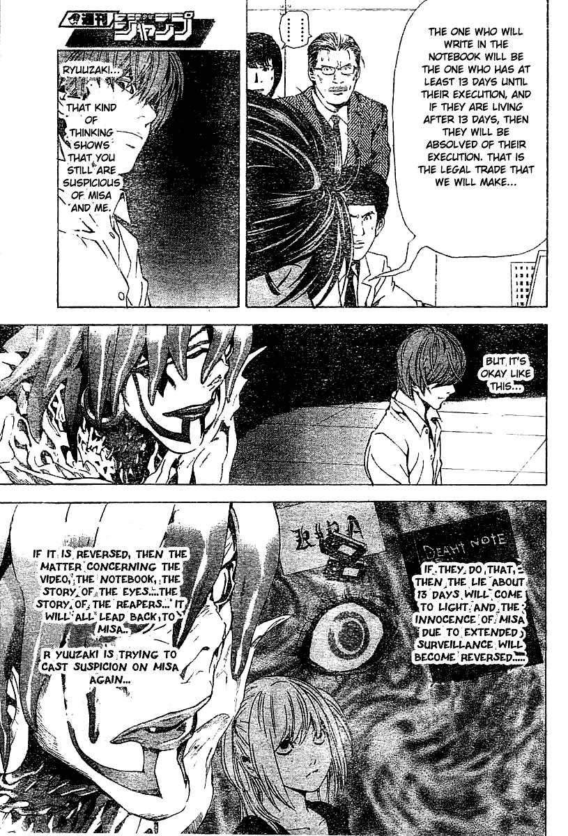 Death Note chapter 57 page 20