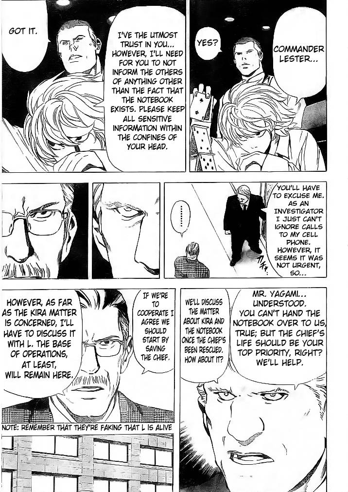 Death Note chapter 61 page 12